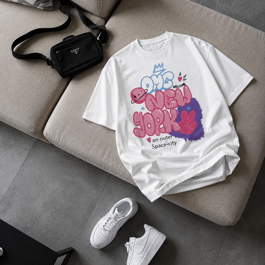 New Gen Graphic Oversized T-Shirt